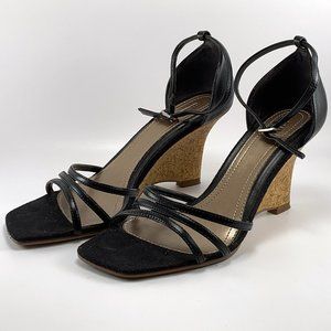 Fioni Black Dress Heel Shoes Payless Womens Womans Size 5